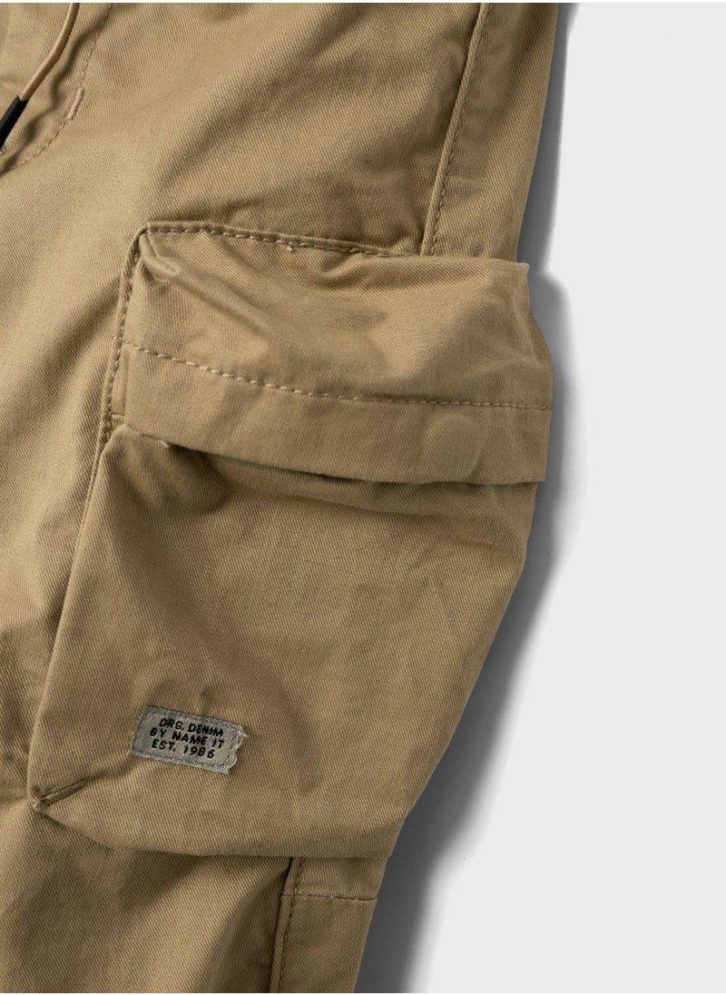 Kids Pocket Detail Cargo Pants