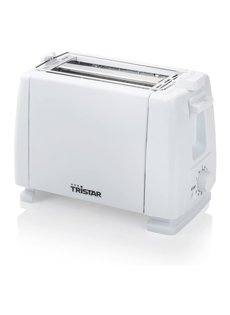 BR-1009 Toaster – 750W, 2 Openings, 6 Browning Levels, Automatic Ejection