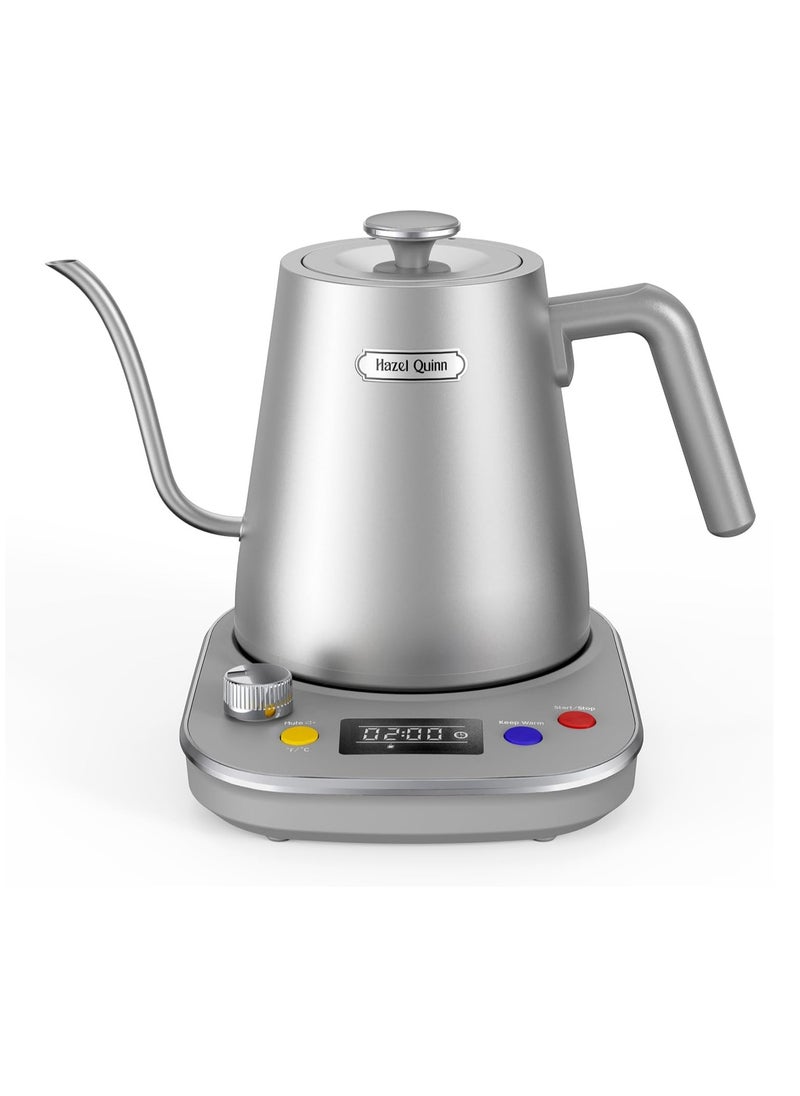 Gooseneck Kettle, 0.8L, Precise Pouring, Stainless Steel, 1200 Watt, Fast Boiling