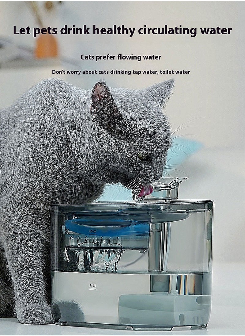 Cat Water Fountain Pet Water Dispenser Cat Smart Drinker Recirculating Flow Water Dog Water Feeder