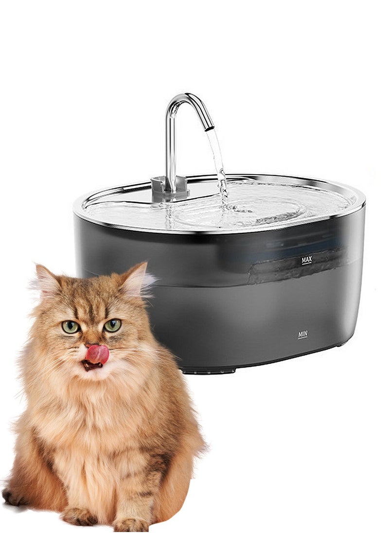 Large Capacity Cat Water Dispenser Automatic Circulation Flow Water Intelligent Cat and Dog Drinking Bowl