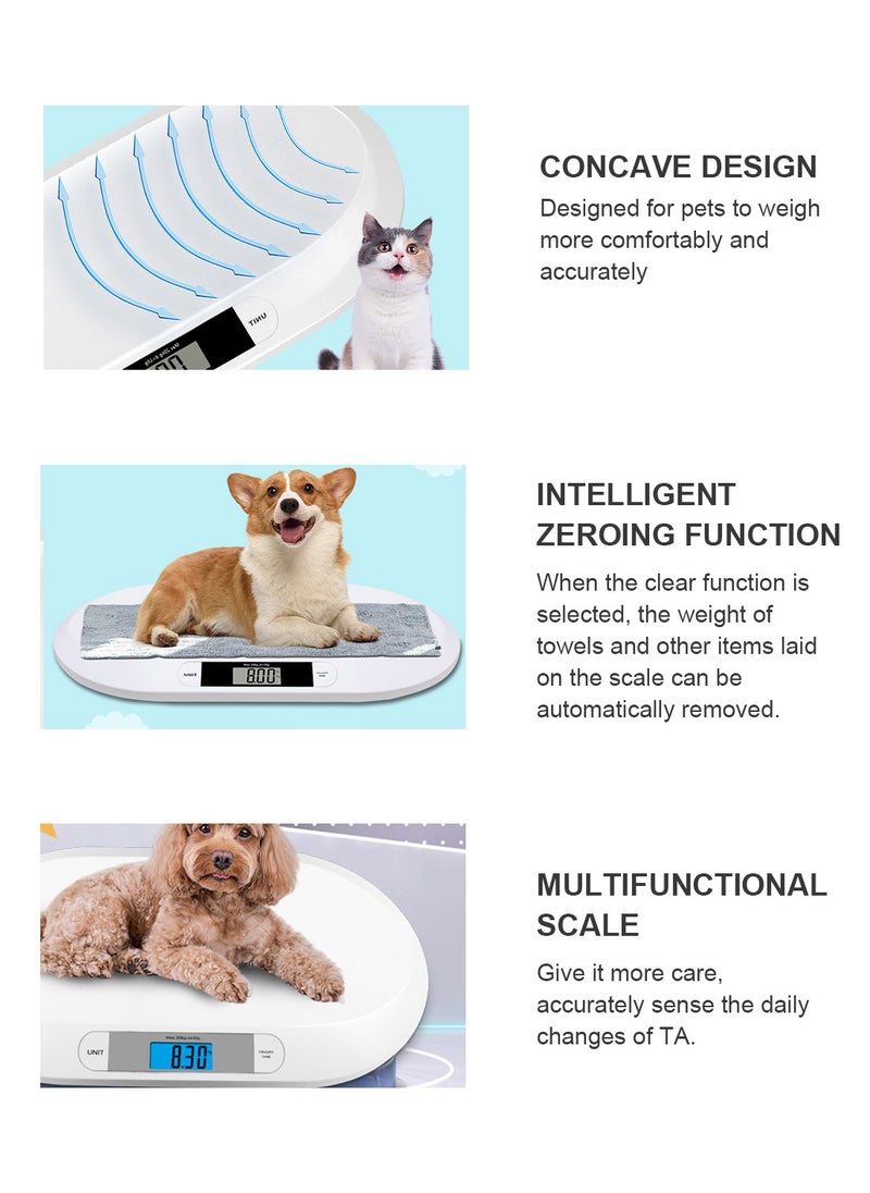 Smart Pet Weight Scale Puppy Scales Dog Cat Weighing Pet Electronic Scale