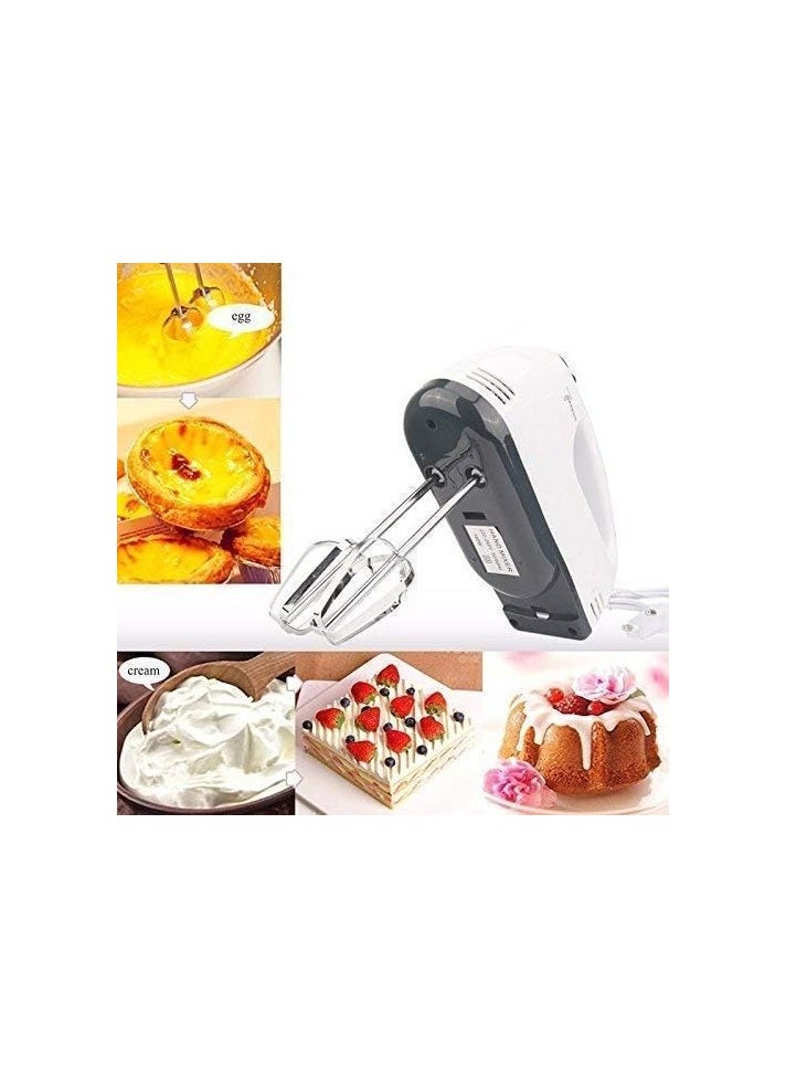 Multifunctional Mini 7 Speed Manual Electric Handheld Mixer Egg Beater Automatic Cream Food Processor Hand Mixer Food Blender