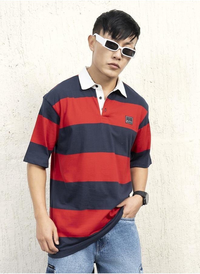 Red T-shirt for Men, Comfortable Casual Style