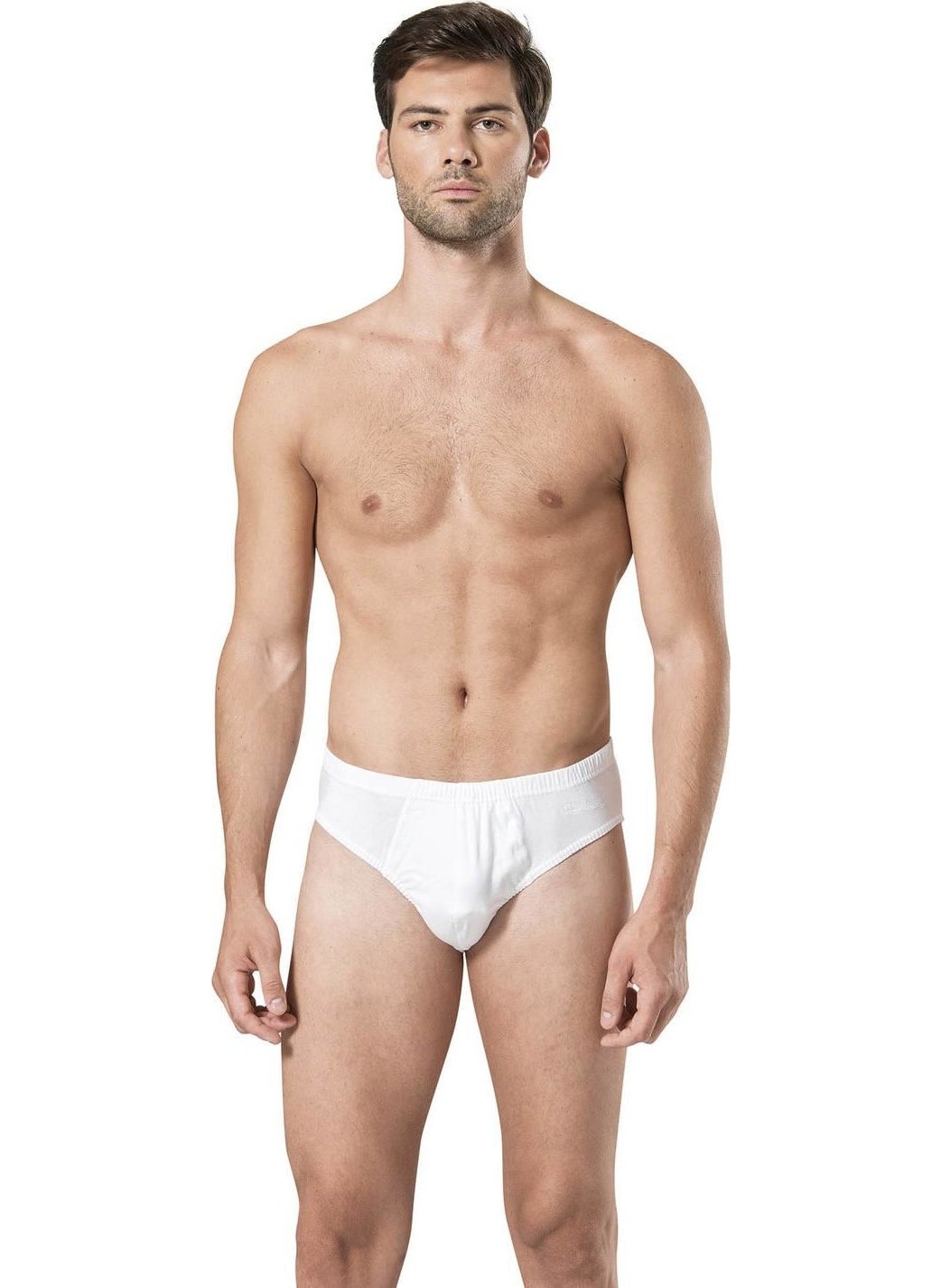 Men's 3-Box Briefs White