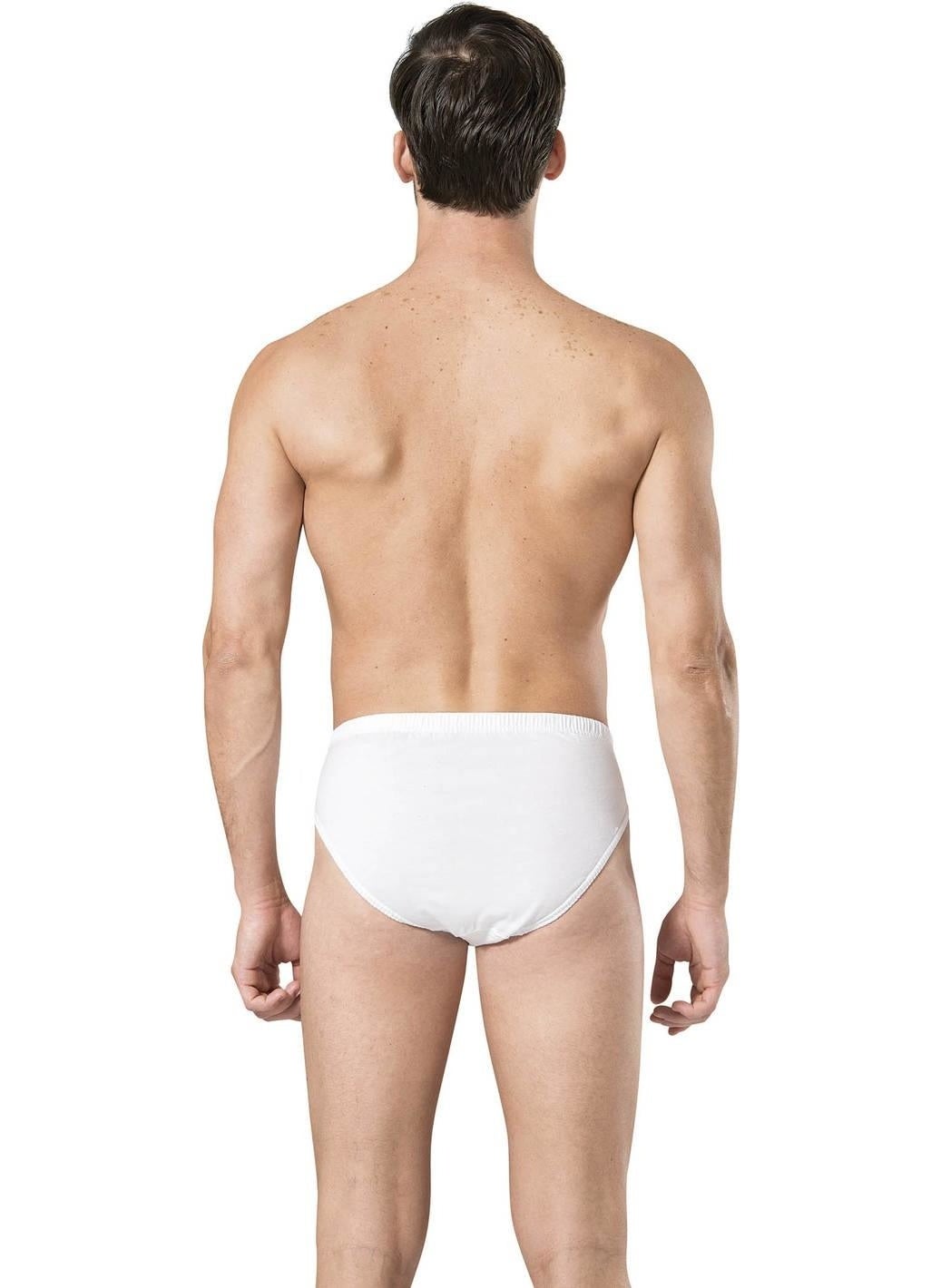 Men's 3-Box Briefs White