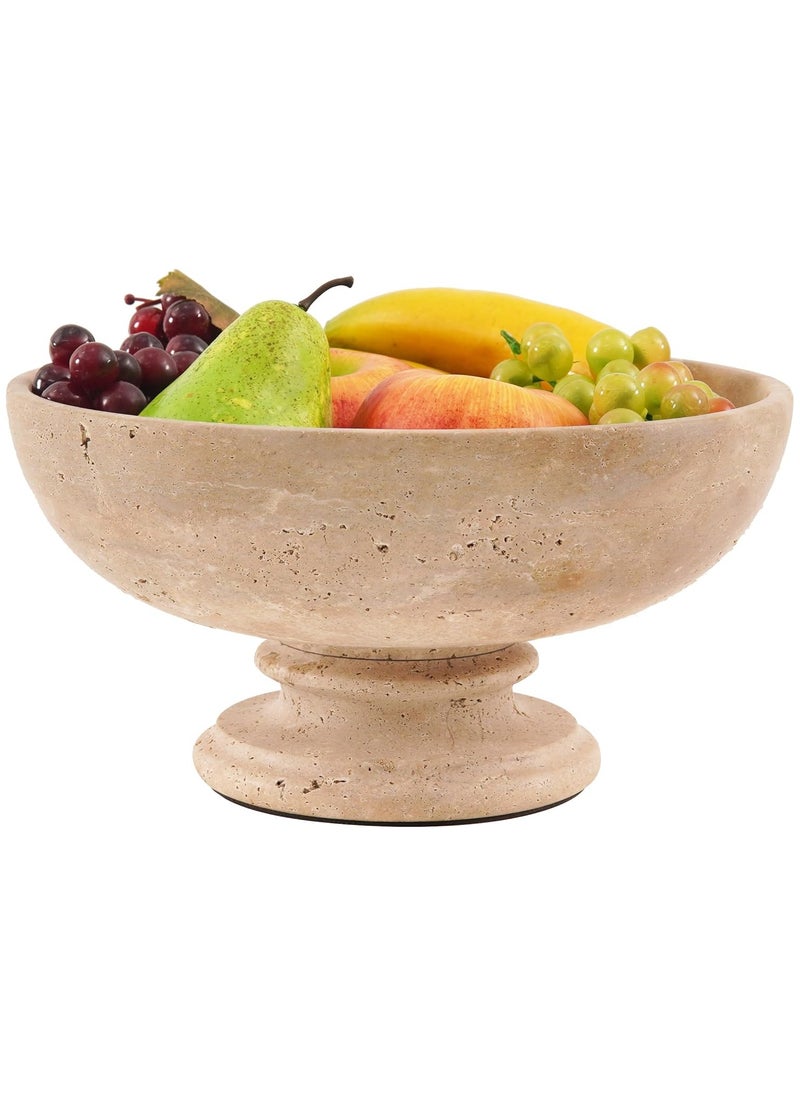 Travertine Marble Fruit Bowl | 10