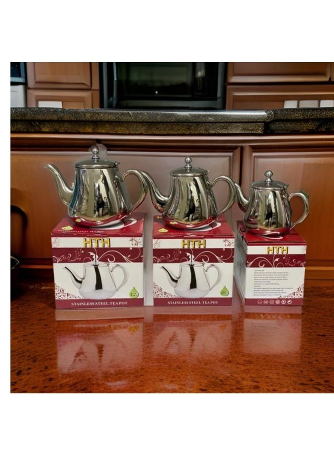 HTH Stainless Steel Tea Pot 0.9L