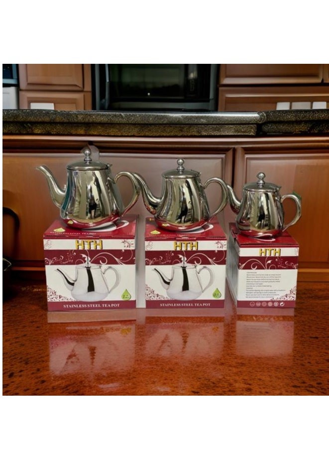 HTH Stainless Steel Tea Pot 1.2L