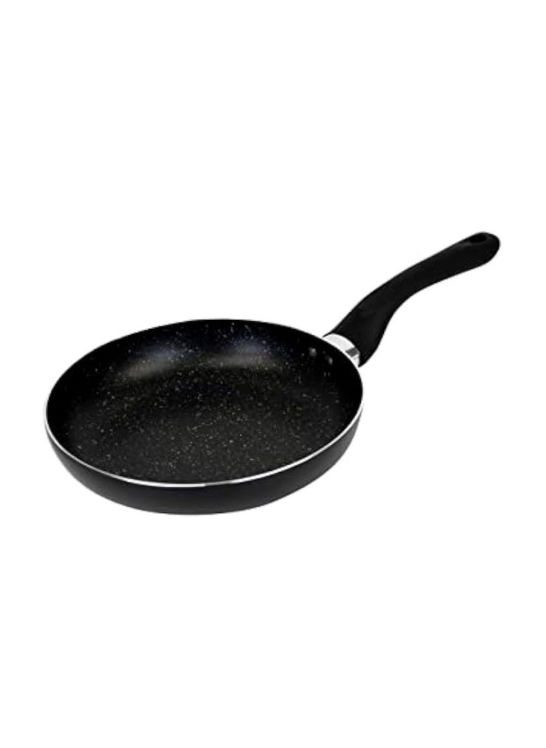 Fry Pan with Durable Marble Coating, Induction Safe Non-Stick Frying/Sauté Pan, Forged Aluminium