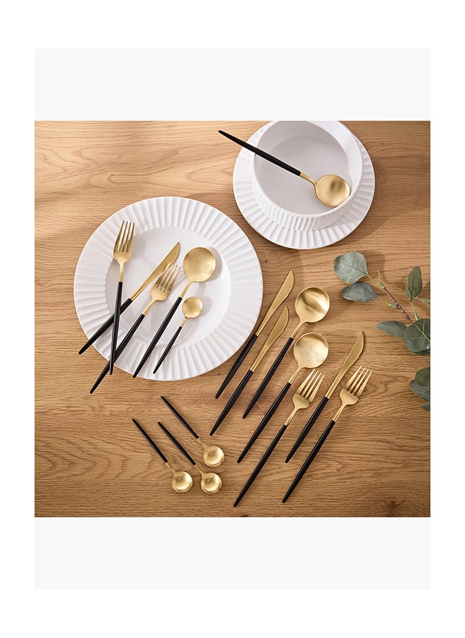 Emma 16-Piece 18/0 Stainless Steel Cutlery Set -