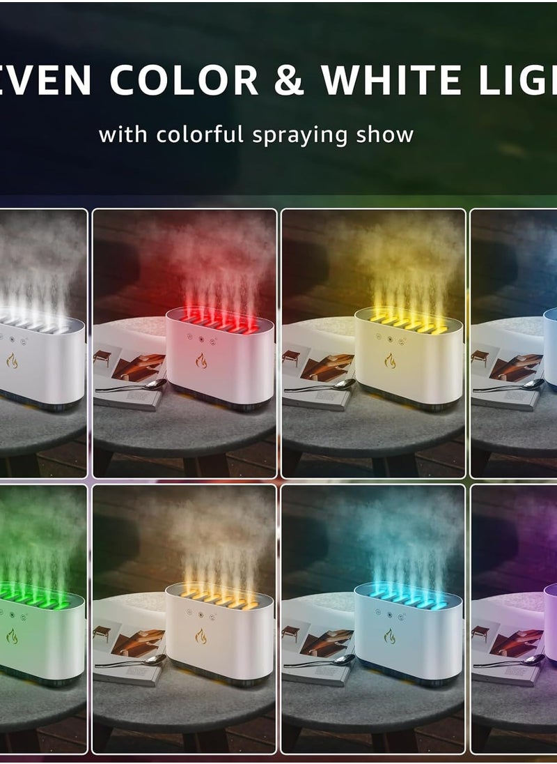 Humidifiers For Bedroom Cool 6 Nozzles With RGB Lights,Cool Mist Humidifiers For Kids Adjustable Easy To Clean,Air Humidifier Diffuser Bedroom Room Desk