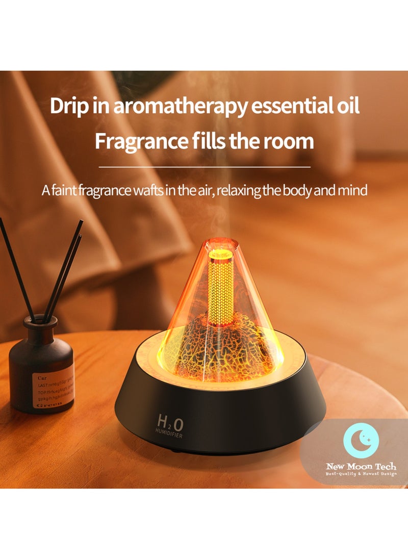 Lava Series L5 Aromatherapy Machine. Aroma Diffuser Humidifier. Water Soluble Essential Oil Can Be Added. Black/White are available.