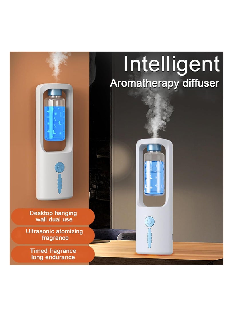 Essential Oil Diffuser, Aromatherapy Humidifier, Waterless Diffuser, Commercial Smell Machine Oil Diffuser, Quiet Diffuser Atmospheres Machine for Home Hotel Large Room Office