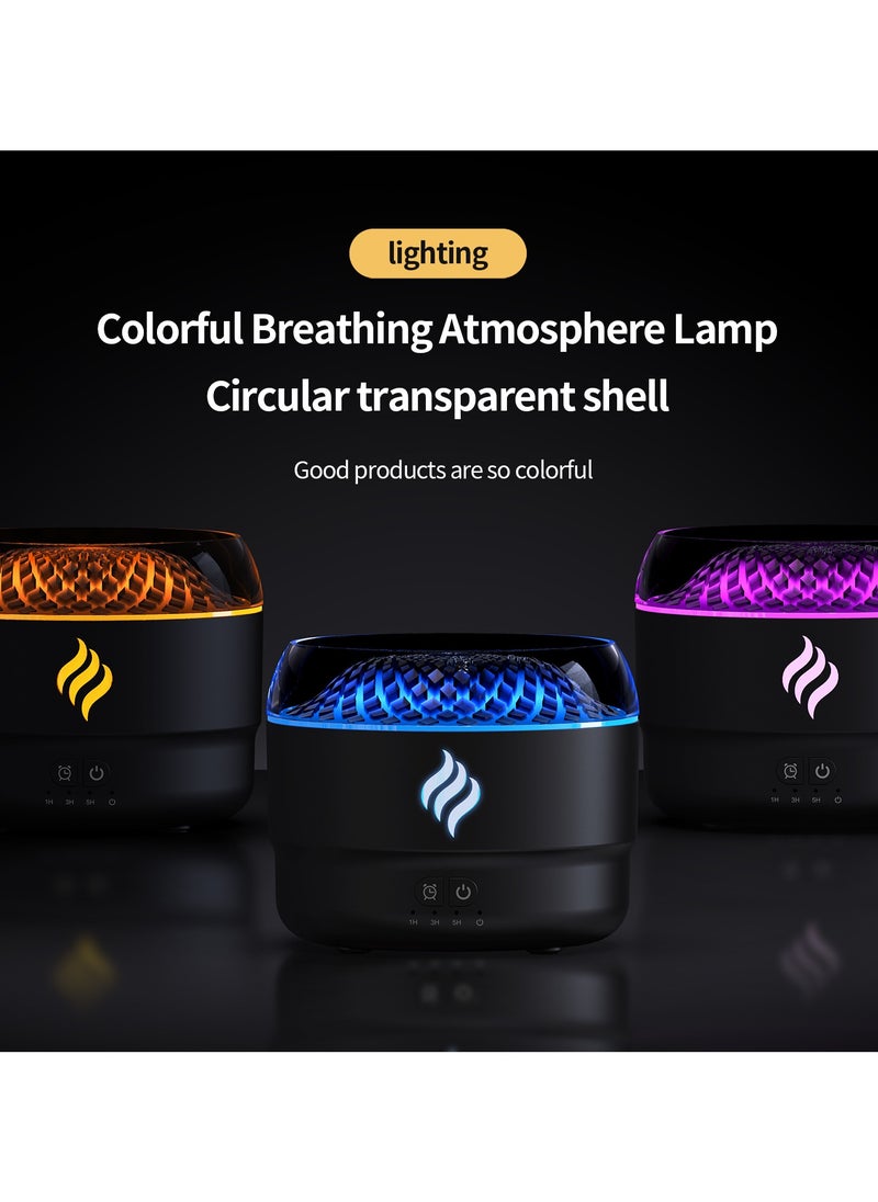 Lava Series L4 Multiple Lights Color Aromatherapy Machine. Black/White are available.