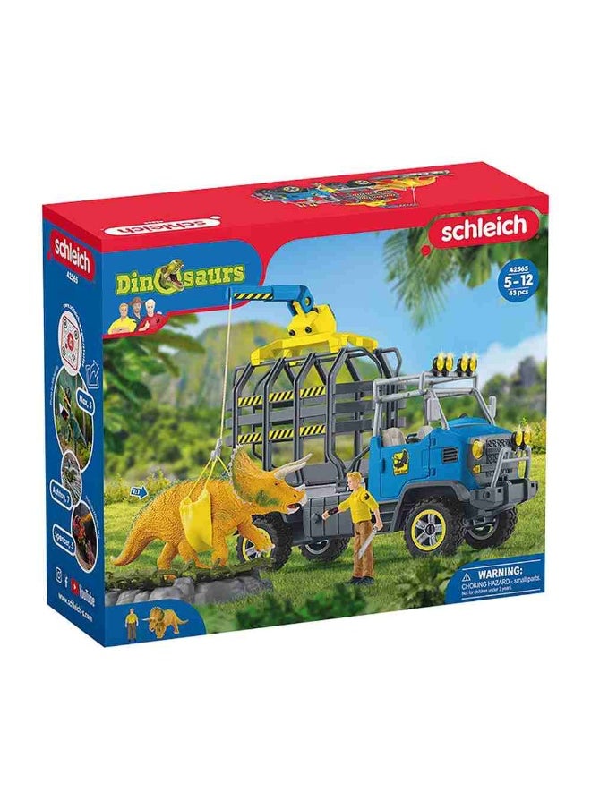 Schleich Dinosaurs The Dino Transport Mission Playset