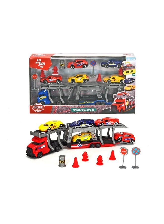 Dickie City Transporter Playset