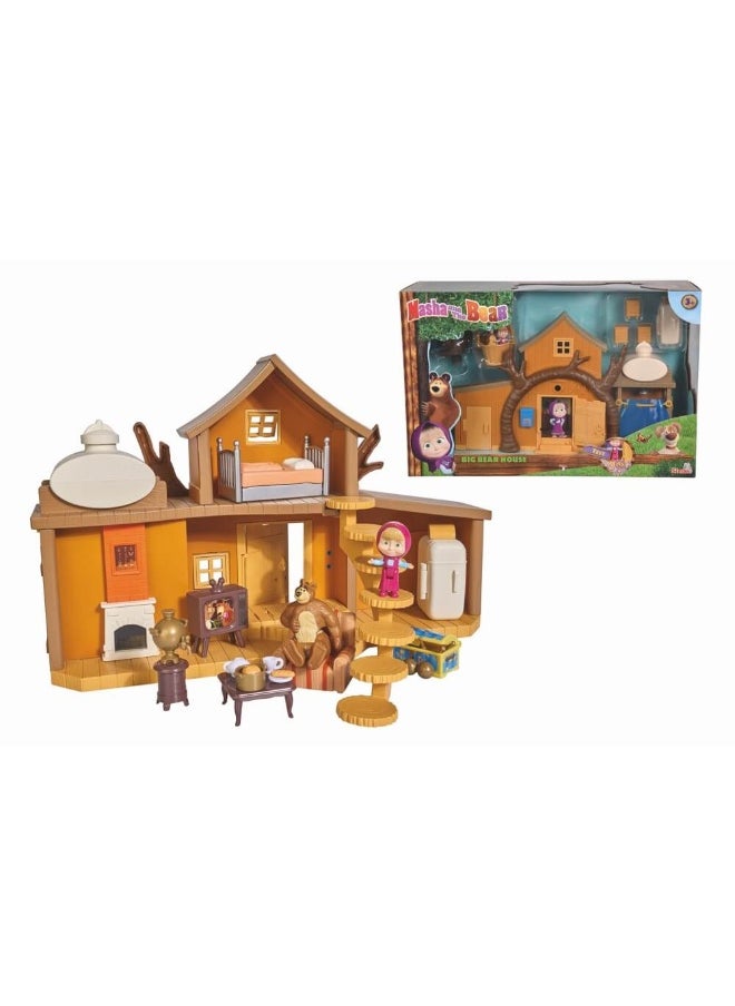 Masha and the Bear Big Bear House Playset