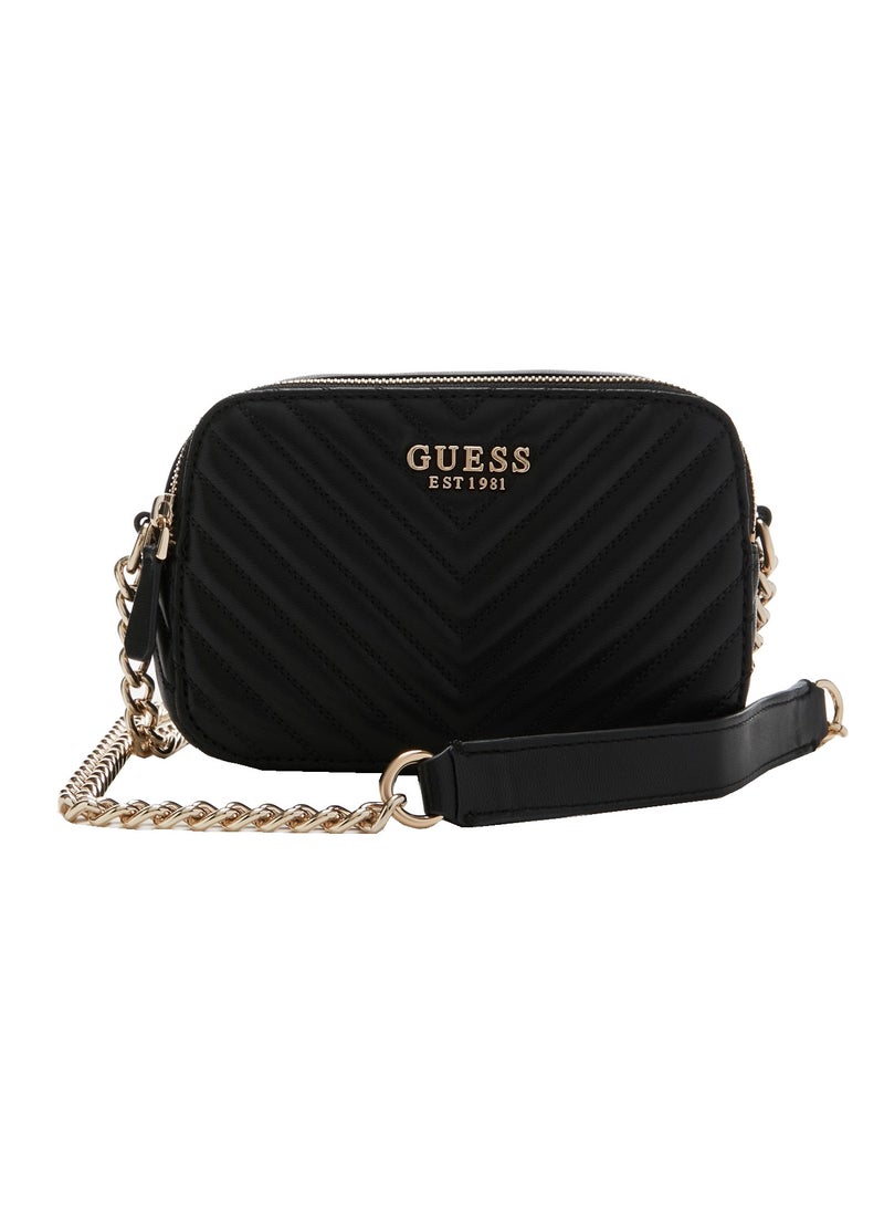 Guess Noelle Crossbody Camera Bag Black for women