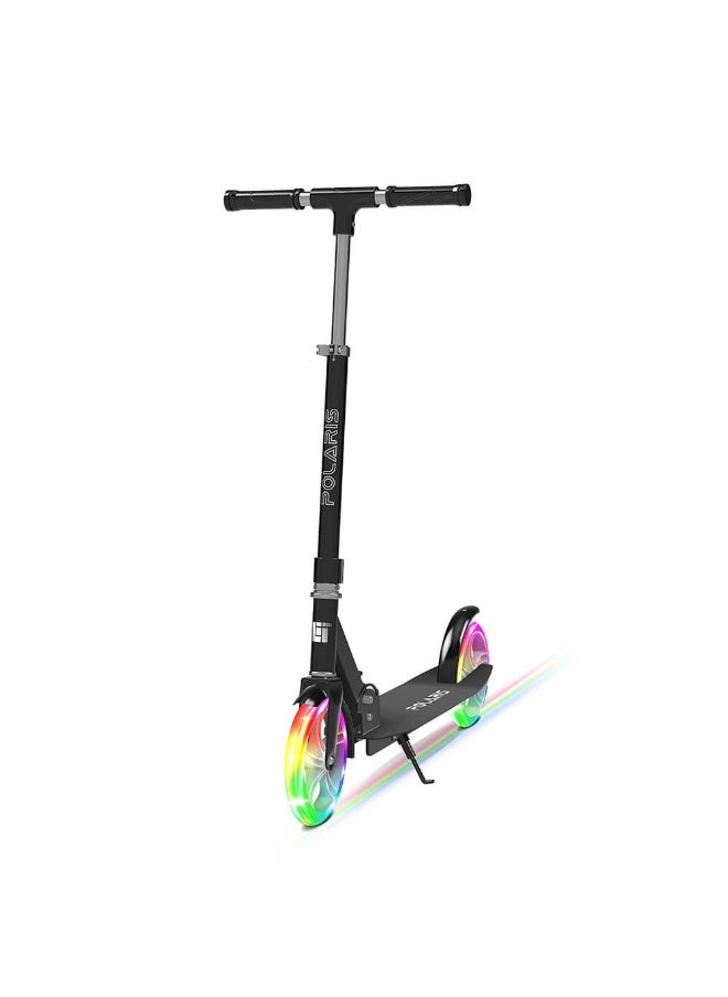 Polaris 2-Wheel Kick Scooter (Black)