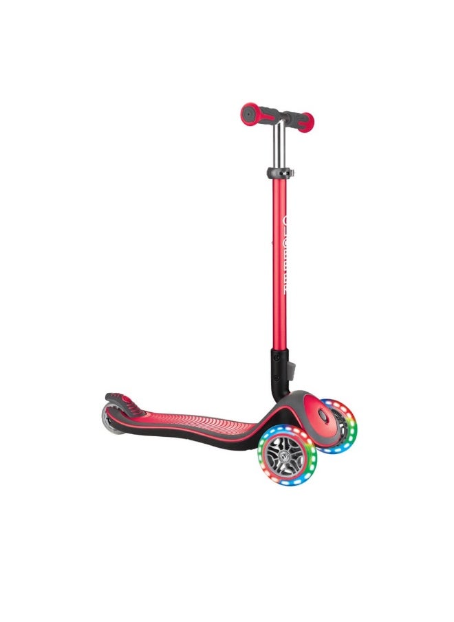 Elite Deluxe Light-Up Kick Scooter (Red)