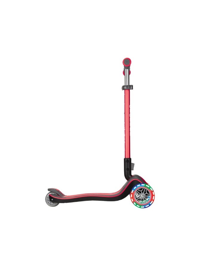 Elite Deluxe Light-Up Kick Scooter (Red)