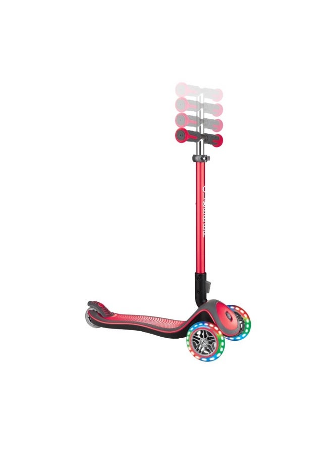 Elite Deluxe Light-Up Kick Scooter (Red)