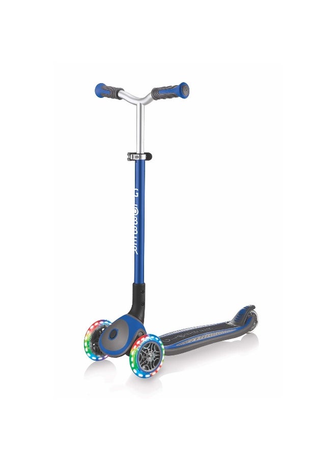 Master Lights Foldable Scooter (Navy Blue)