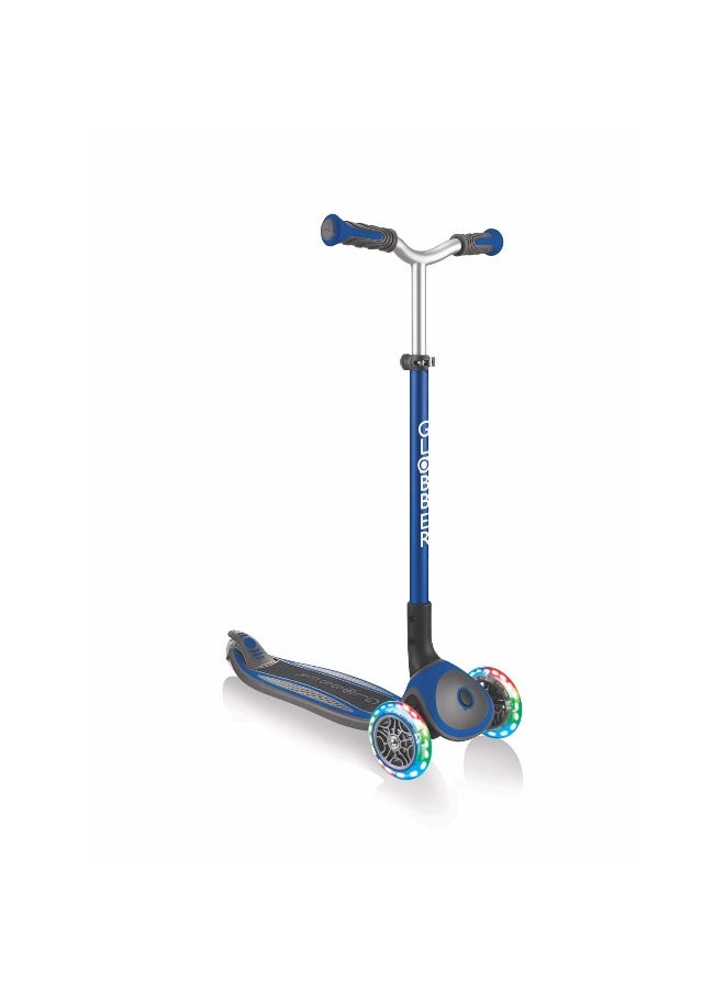 Master Lights Foldable Scooter (Navy Blue)