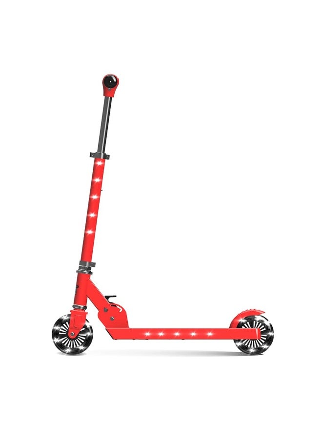 Starship 2-Wheel Kick Scooter (Candy Red)