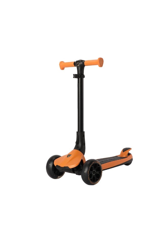 3-Wheel Folding Kick Scooter (Orange)