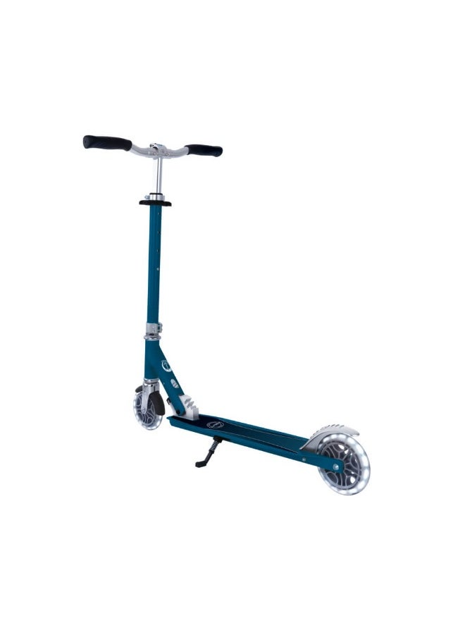 Flow Elements Kick Scooter With Lights (Petrol Blue)