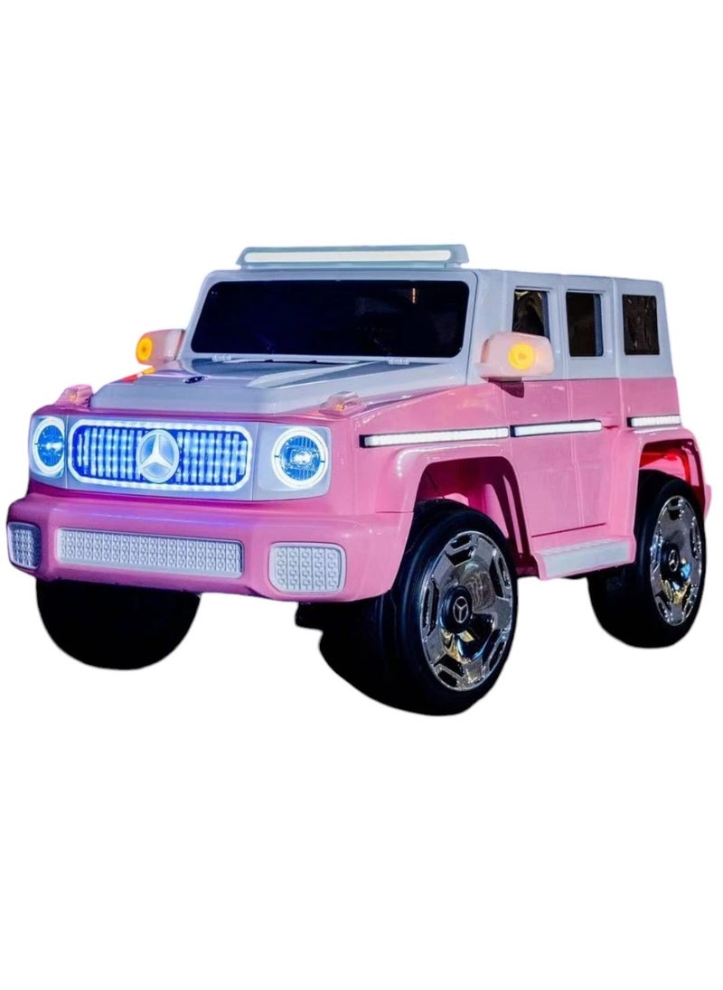 4X4 Licensed Mercedes Benz EQG Kids Ride-On Car with Remote Control, Music, and LED Lights - Electric Toy Vehicle for Children