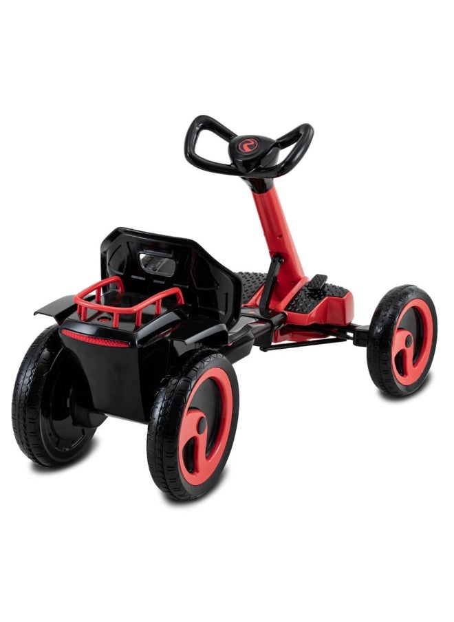 Rollplay Flex Kart XL Electric Go-kart (12 V, Red)