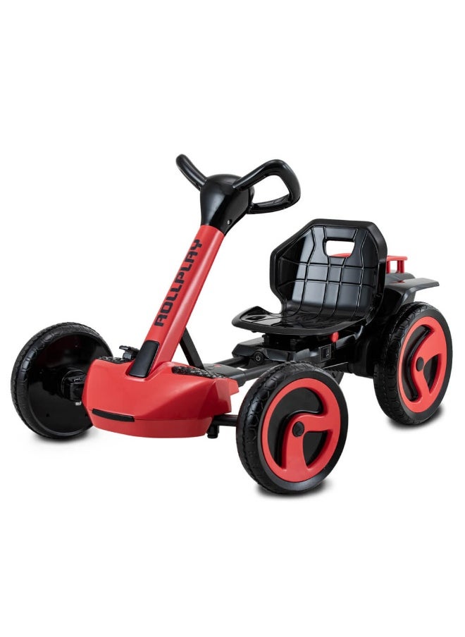 Rollplay Flex Kart XL Electric Go-kart (12 V, Red)