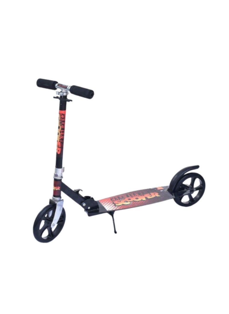 Full Iron Wide Board Adult Scooter - 2 Wheel Scooter