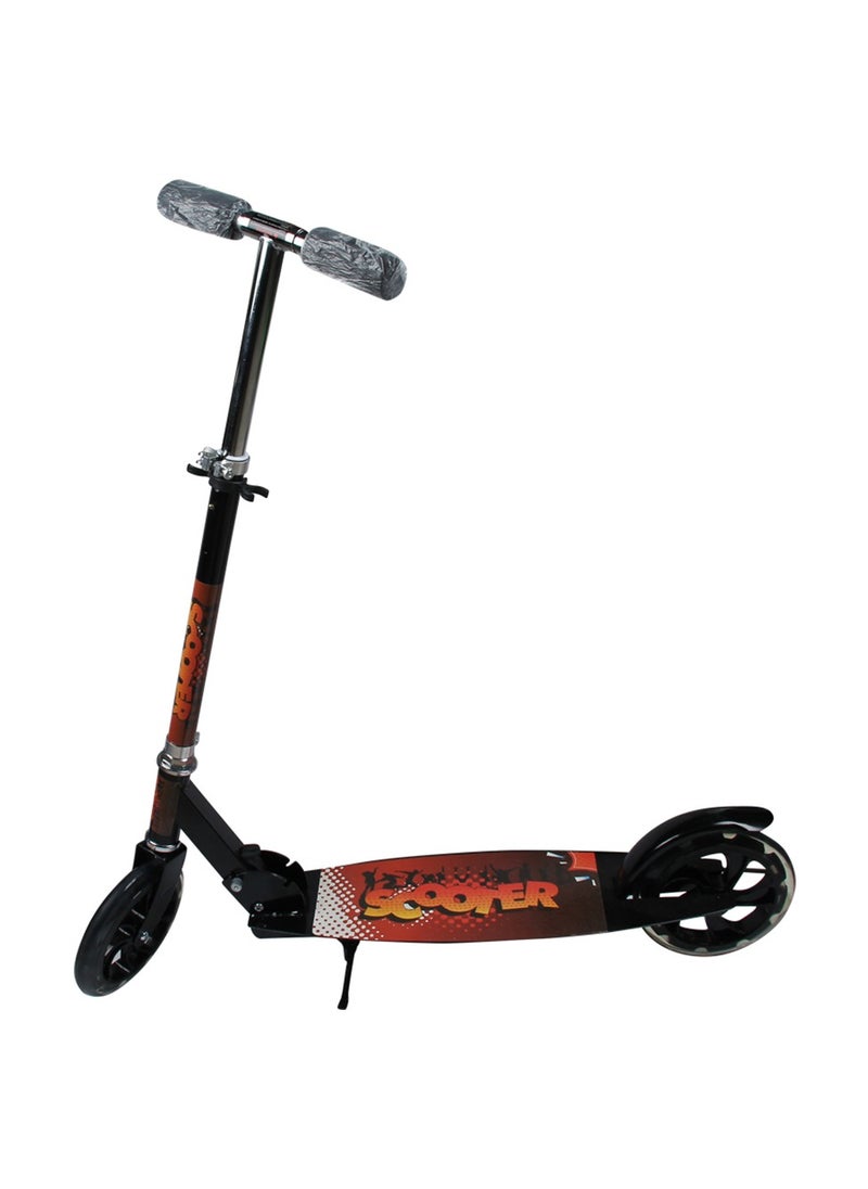 Full Iron Wide Board Adult Scooter - 2 Wheel Scooter