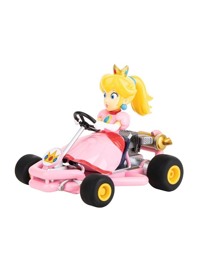 Mario Kart Peach'S Pipe Kart Rc Car (1:18)