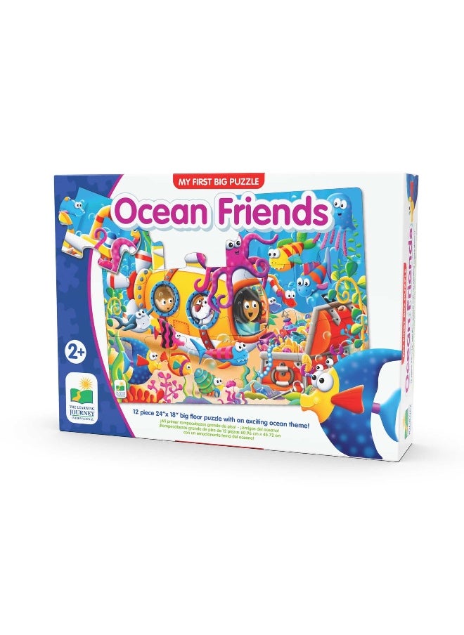 My First Big Floor Puzzle: Ocean Friends (12 Pieces)