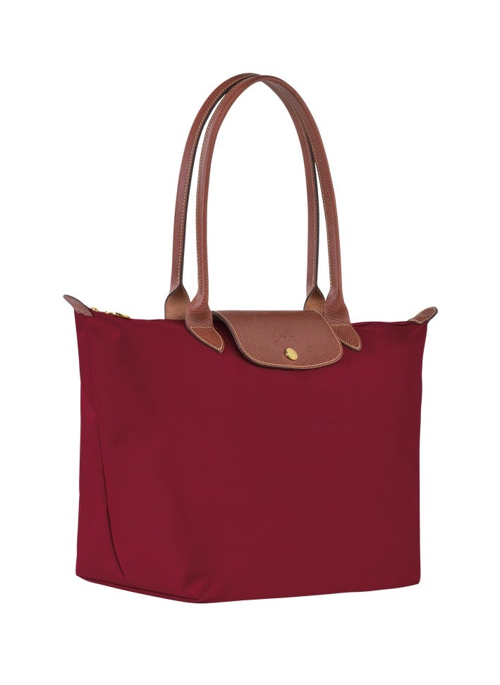 Women's handbag, handbag, shoulder bag, wine red classic style, large size