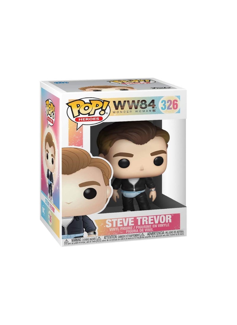 Funko Pop Heroes Wonder Woman  WW84  Steve Trevor Action Figure