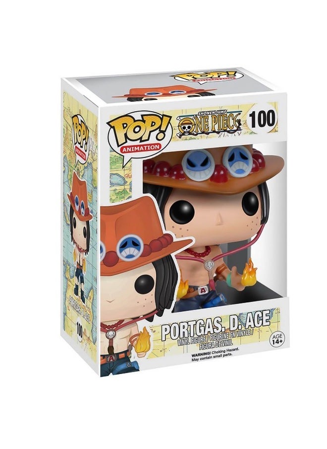 Pop Anime One Piece Portgas. D. Ace Vinyl Figure