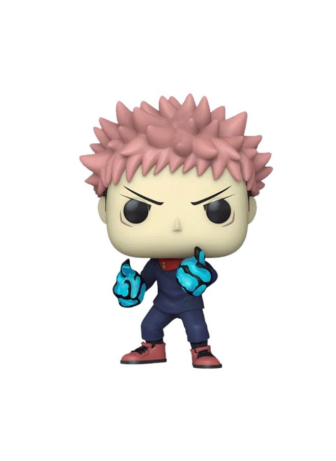 POP Animation Jujutsu Kaisen Yuji Itadori Glow-in-the-Dark Vinyl Figure