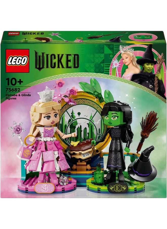 LEGO Wicked Elphaba & Glinda Figures 75682 Building Toy Set (558 Pieces)