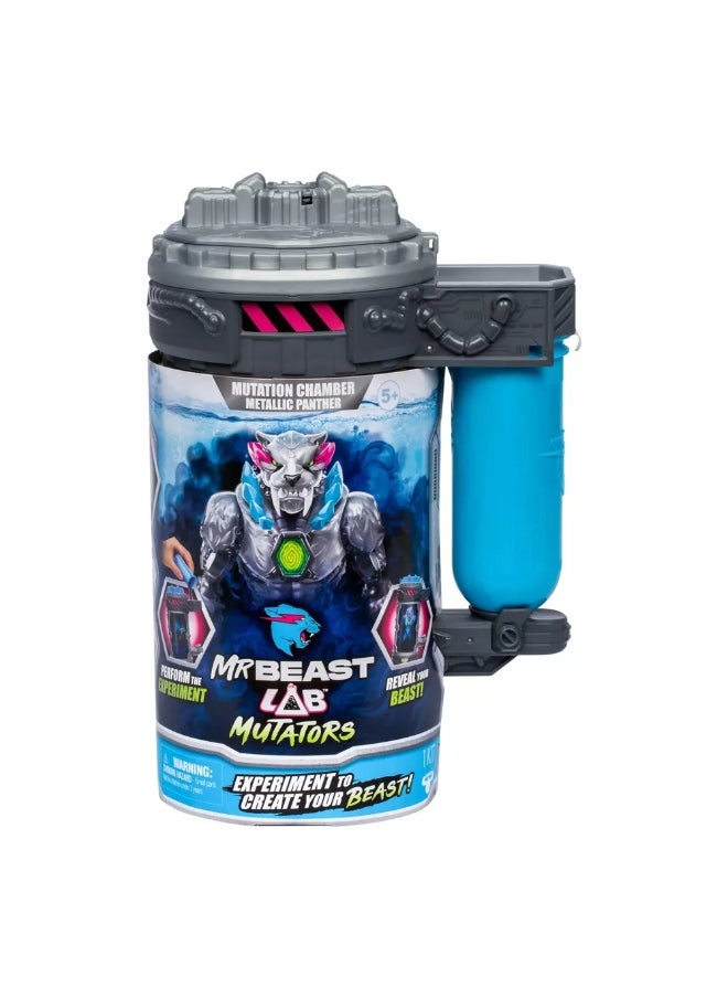 MrBeast Lab Mutators Metallic Panther Action Figure (13 cm)