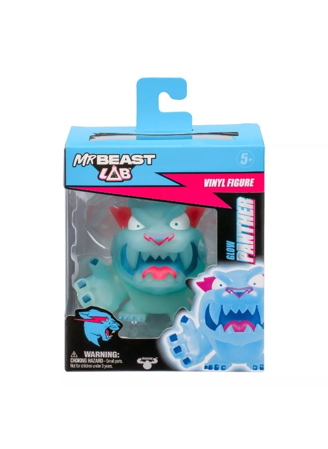 MrBeast Lab Glow Panther Vinyl Figure (8.8 cm)