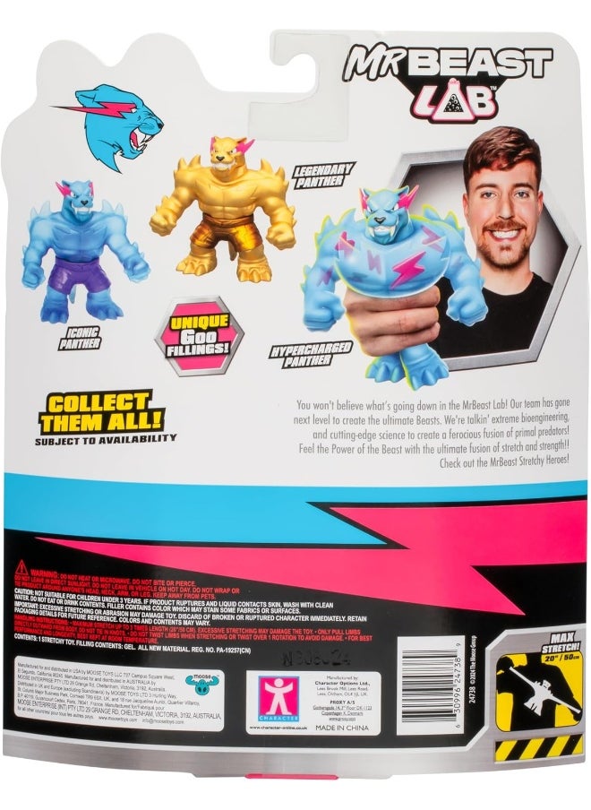 MrBeast Lab Stretchy Squishy Legendary W1 Panther Figure (11.4 cm)