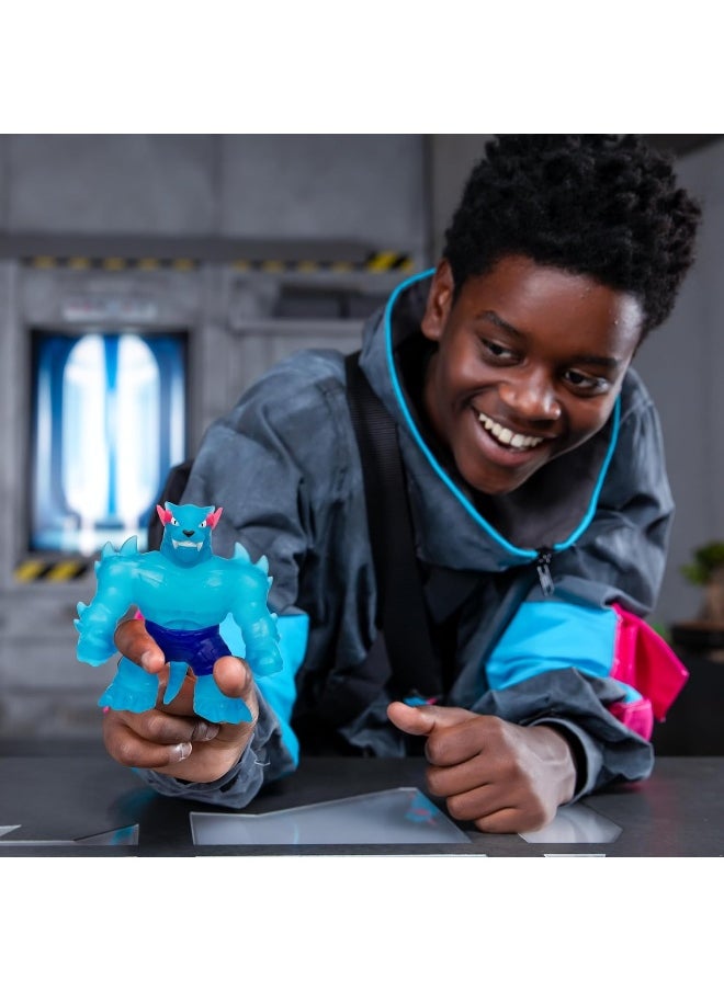 MrBeast Lab Stretchy Squishy Iconic W1 Panther Figure (11.4 cm)