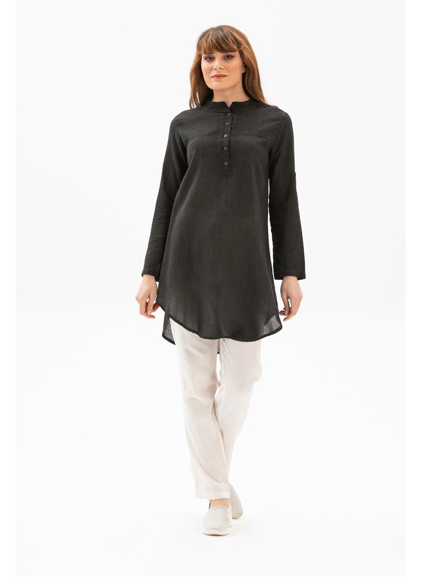 Akasya Şile Cloth Tunic Smoked Fm