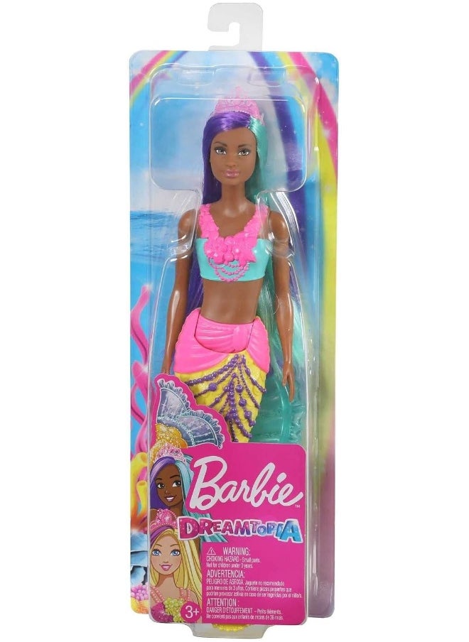 Barbie GJK10 Dreamtopia Surprise Mermaid Doll, Multi